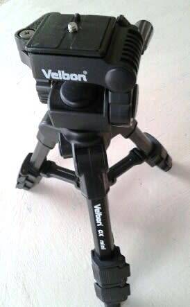 TRIPOD  VELBON CI MINI COMPLETE WITH MOUNTING PLATE (GD CONDITION)
